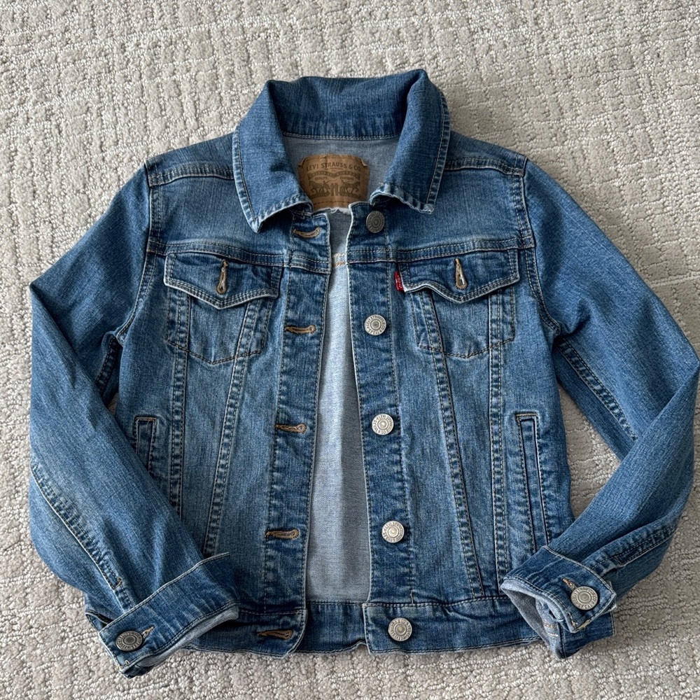Kids Blue Denim Jacket